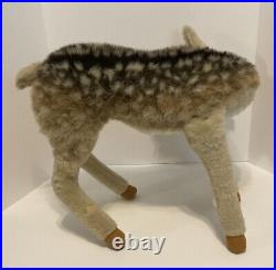 Vintage 1950's Department Store Display Deer Doe & Fawn MCM 19 X 26 Lot 2 Rare