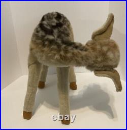 Vintage 1950's Department Store Display Deer Doe & Fawn MCM 19 X 26 Lot 2 Rare