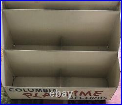 Vintage 1950's Record Store Display For Columbia Playtime Records Rare Find