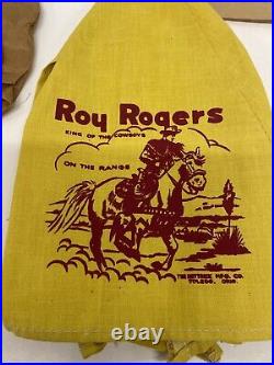 Vintage 1960 Rare Authentic ROY ROGERS Store Display Sample Tent With Envelope