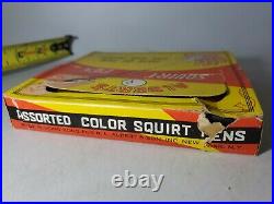 Vintage 1960's R. L. Albert and Son Alberts Squirt Pen Store Display RARE