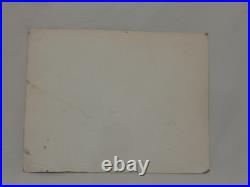 Vintage 1960s Banana Grocery Store Display Cardboard Sign Fruit Ad Rare 14×11