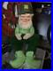 Vintage 1965 Large Leprechaun Beer Store Display Plush Doll Jameson Rare