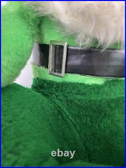 Vintage 1965 Large Leprechaun Beer Store Display Plush Doll Jameson Rare