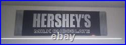 Vintage 1970's Hershey Chocolate Store Display Candy Sign Pennsylvania Rare Find