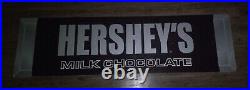 Vintage 1970's Hershey Chocolate Store Display Candy Sign Pennsylvania Rare Find