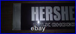 Vintage 1970's Hershey Chocolate Store Display Candy Sign Pennsylvania Rare Find