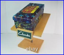 Vintage 1977 Star Wars By Clarks Original Shoe Box WITH Rare Store Display