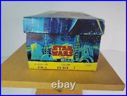 Vintage 1977 Star Wars By Clarks Original Shoe Box WITH Rare Store Display