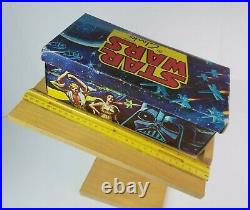 Vintage 1977 Star Wars By Clarks Original Shoe Box WITH Rare Store Display