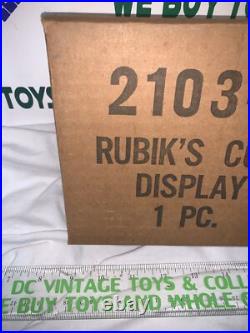 Vintage 1980 RUBIKS CUBE Ideal Store Display IN SHIPPER Rare WOW L@@K