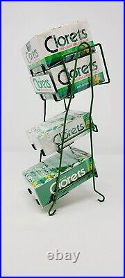 Vintage 1980s Clorets Mints & Gum + Store Display Rack Sealed New Old Stock Rare