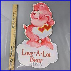 Vintage 1982 Care Bears Retail Hanging Store Display Promo FULL SET 2 Sided RARE
