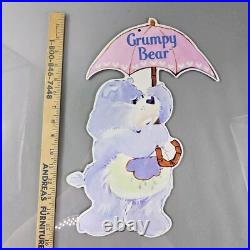 Vintage 1982 Care Bears Retail Hanging Store Display Promo FULL SET 2 Sided RARE