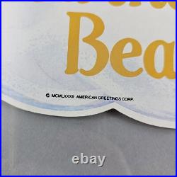 Vintage 1982 Care Bears Retail Hanging Store Display Promo FULL SET 2 Sided RARE