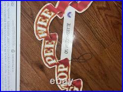 Vintage 1985 Very Rare Pee Wee Herman Playhouse Vhs Store Display Big Top Peewee