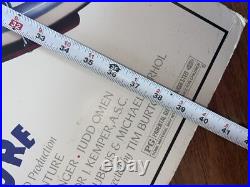 Vintage 1985 Very Rare Pee Wee Herman Playhouse Vhs Store Display Big Top Peewee