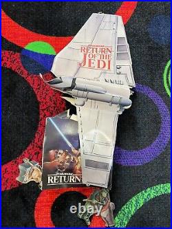 Vintage 1986 Star wars return of the Jedi video store display Rare D2