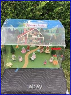 Vintage 1988 TOMY Sylvanian Families 25x15x18in Store Advertising Display RARE