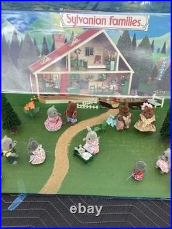Vintage 1988 TOMY Sylvanian Families 25x15x18in Store Advertising Display RARE