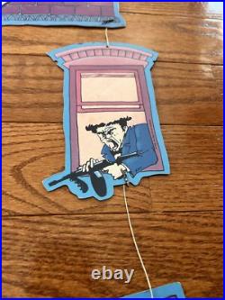 Vintage 1990 Walt Disney Dick Tracy Playmates Store Display Super RARE L@@K