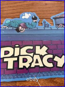 Vintage 1990 Walt Disney Dick Tracy Playmates Store Display Super RARE L@@K