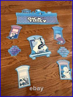 Vintage 1990 Walt Disney Dick Tracy Playmates Store Display Super RARE L@@K