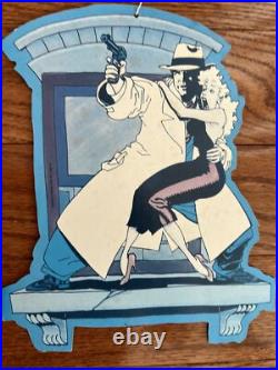 Vintage 1990 Walt Disney Dick Tracy Playmates Store Display Super RARE L@@K