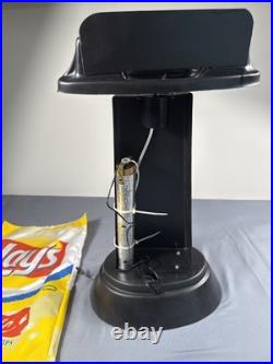 Vintage 1990s Lays Classic Potato Chips Dancing Chip Bag Store Display RARE