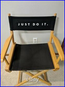Vintage 1990s Rare Nike Directors Chair Store Display Just Do It Advertising