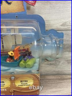 Vintage 1991 McDonald's Hook Happy Meal Toy Store Display Rare Disney Original