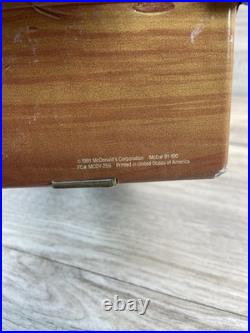 Vintage 1991 McDonald's Hook Happy Meal Toy Store Display Rare Disney Original