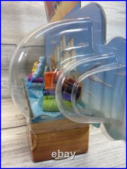 Vintage 1991 McDonald's Hook Happy Meal Toy Store Display Rare Disney Original