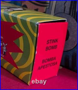 Vintage 1992 Franco Stink Bombs Store Display NOS 9 Packs Made In Germany Rare