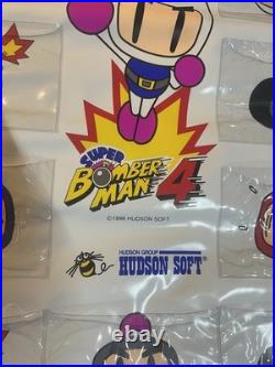 Vintage 1996 Super Bomberman 4 Promo SNES Banner Rare Japan Store Display