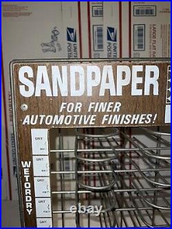 Vintage 3m Minnesota Mining & Mfg Sandpaper Advertising Store Display Rare Item