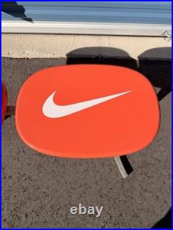 Vintage 80s 90s Nike Fitting STOOL Store Display RARE Advertising Shoes Bench