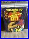 Vintage 90s TOYS R US MARVEL STORE DISPLAY SIGN Super Hero City 1994 Poster Rare