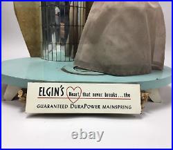 Vintage Advertising Store Display. Mechanical / Watches / RARE! 1950's