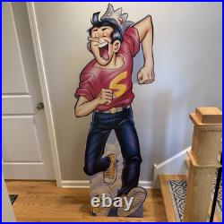 Vintage Archie Jughead Cardboard Standee Display Store Promo Rare