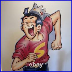 Vintage Archie Jughead Cardboard Standee Display Store Promo Rare Vintage Archie Jughead Cardboard Standee Display Store Promo Rare