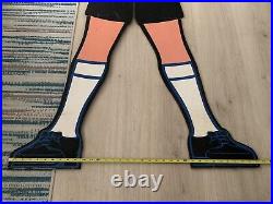 Vintage BUSTER BROWN SHOES Store Display Advertising Wooden Large Sign RARE
