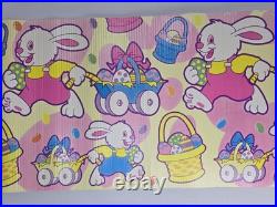 Vintage Beistle Easter 1997 Corrugated Store Wrap Display Rare HTF 17x76 in