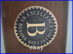 Vintage Bulova Accutron Sales And Service Store Display Signs. Rare