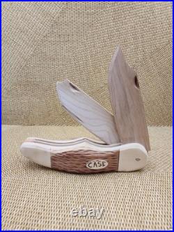Vintage CASE Wooden Pocket Knife Store Display Folding Unique Rare Collectible
