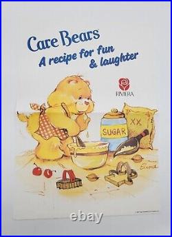 Vintage Care Bears Store Display Kit Hanging Signs Posters 1987 Unused Wish RARE