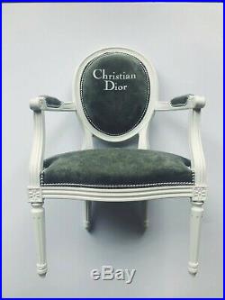 Vintage Christian Dior store display miniature chair (Doll Chair) RARE