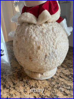 Vintage Christmas Harold Gale On Snowball Store Display Santa Rare HTF