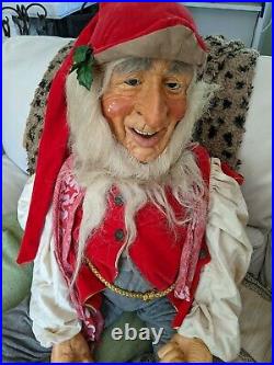 Vintage Christmas Phila Department Store Display Elf 42inches 1950s RARE