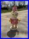 Vintage Christmas Store Display Harold Gale Snow Baby Rare Pink Coat And Hat